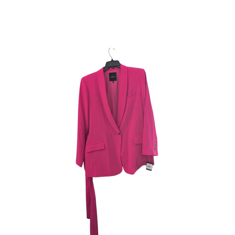 Rachel Roy Hot Pink Blazer XXL with Waist Tie - Picture 4 of 4